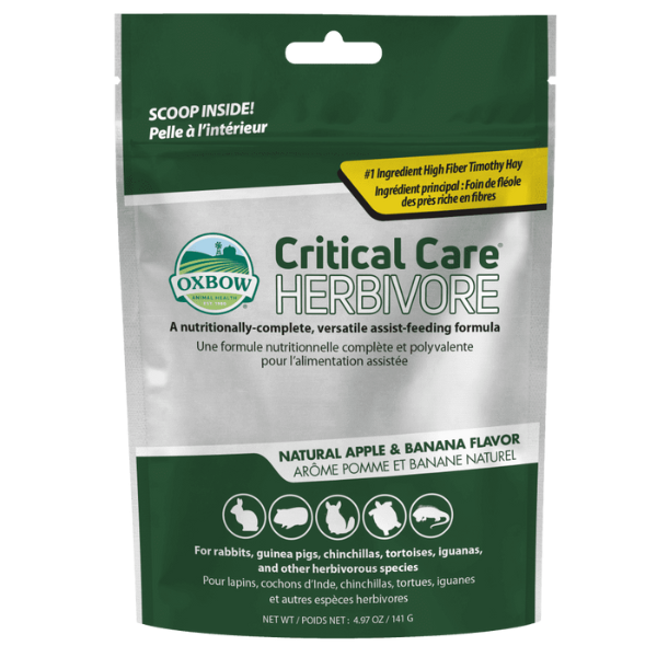 foto del prodotto oxbow critical care 1 busta 36 gr 1 busta mangime per conigli 1 ordine scegli lo sconto bzr5 bzr20 200 punti fedelt 
