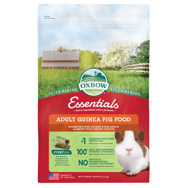foto del prodotto oxbow essential adult guinea pig 2,27 kg mangime per conigli 1 ordine scegli lo sconto bzr5 bzr20 200 punti fedelt 