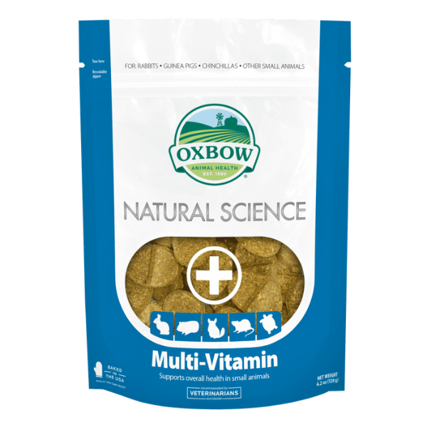 foto del prodotto oxbow natural science 60 pst multi vitamin mangime per conigli 1 ordine scegli lo sconto bzr5 bzr20 200 punti fedelt 