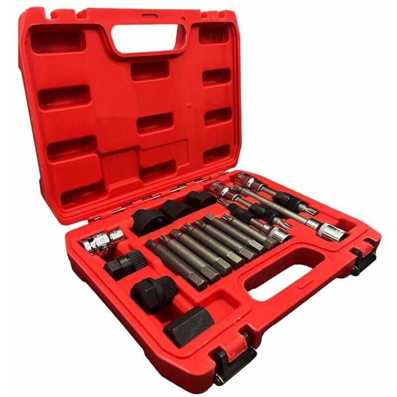 foto del prodotto oxford kit chiavi smontaggio montaggio puleggia alternatore motore auto estrattore 18pz