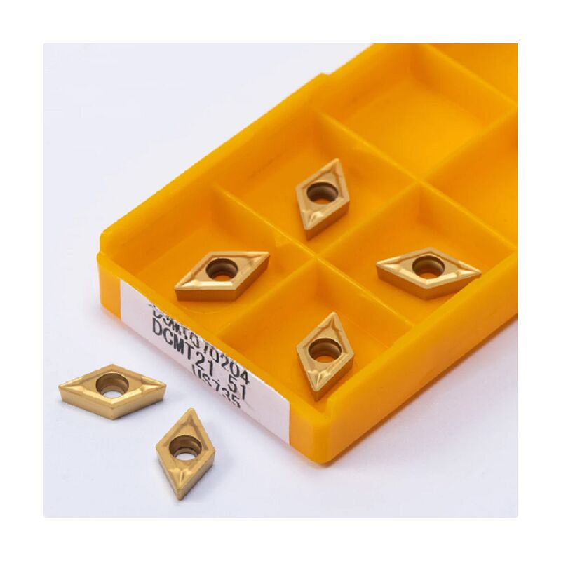 foto del prodotto oxford set 10 inserti utensili tornio dcmt070204 us735 mitsubishi placchette