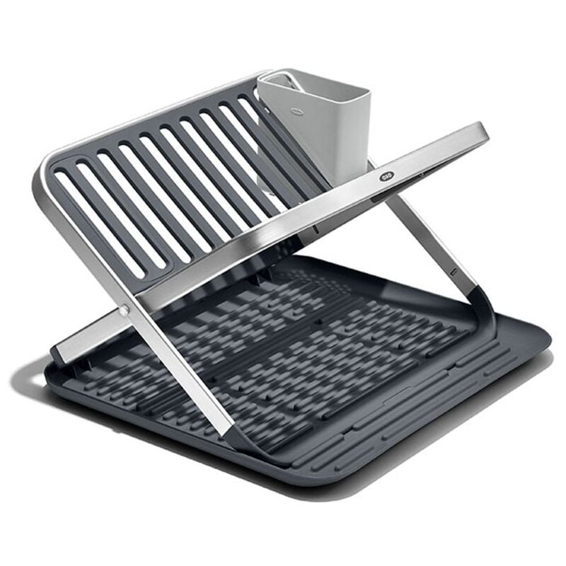 foto del prodotto oxo scolapiatti pieghevole a 2 livelli ox13322800