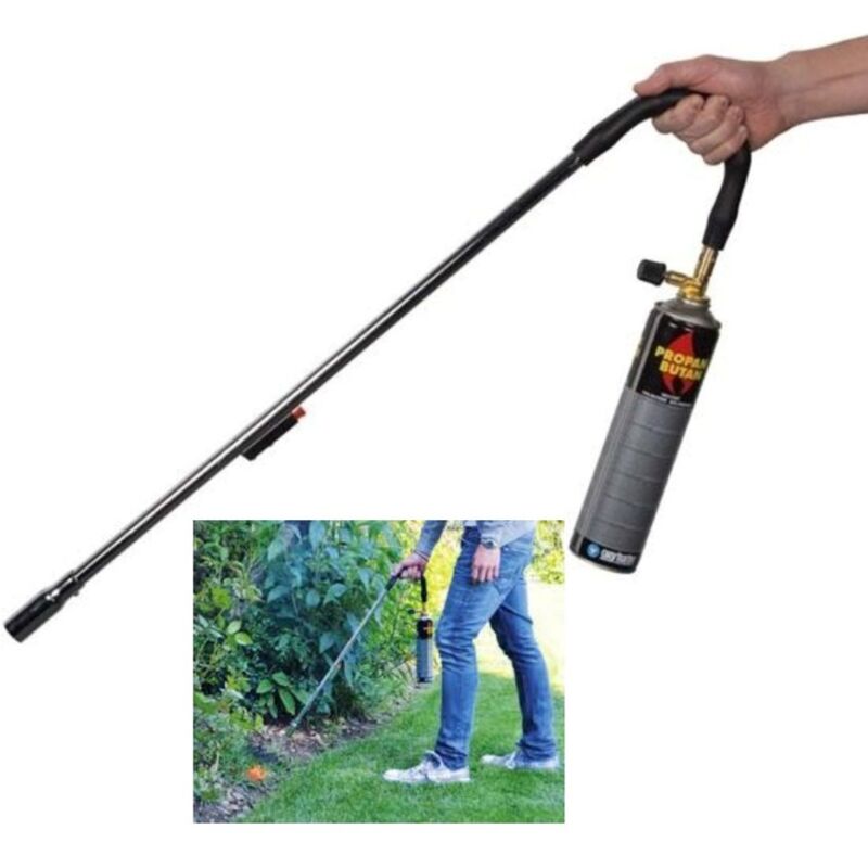 foto del prodotto oxyturbo cannello bruciatore erbacce camini barbecue gas propano 330gr