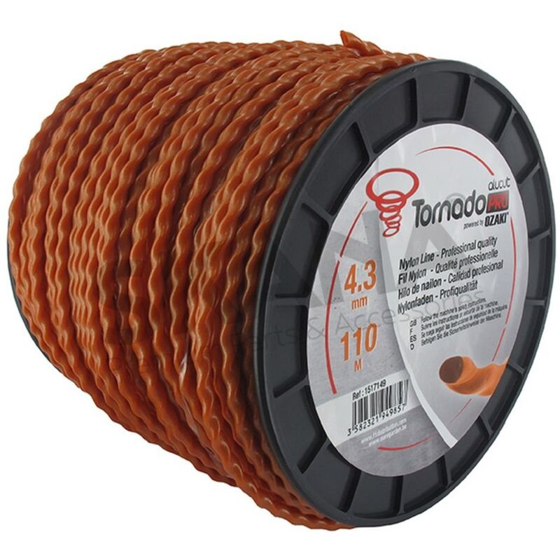 immagine 0 del prodotto ozaki bobina tagliabordi linea 4,3mm rif 1517149 compatibile tornado