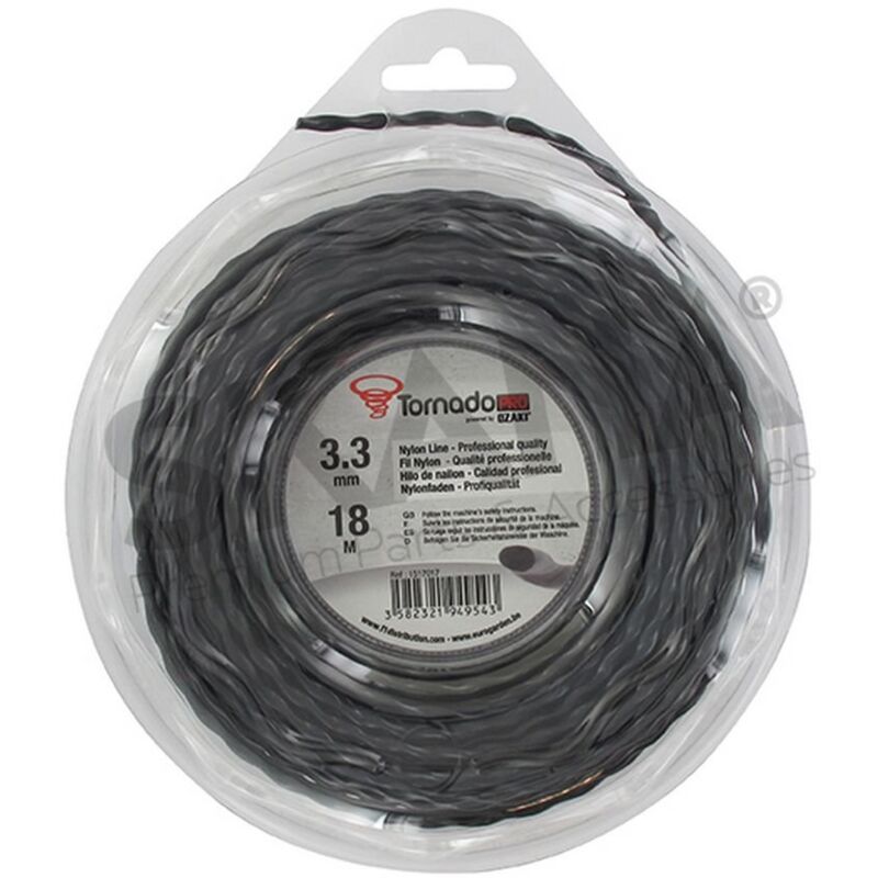 foto del prodotto ozaki linea tagliabordi twisted 3,3mm rif 1517017 compatibile tornado