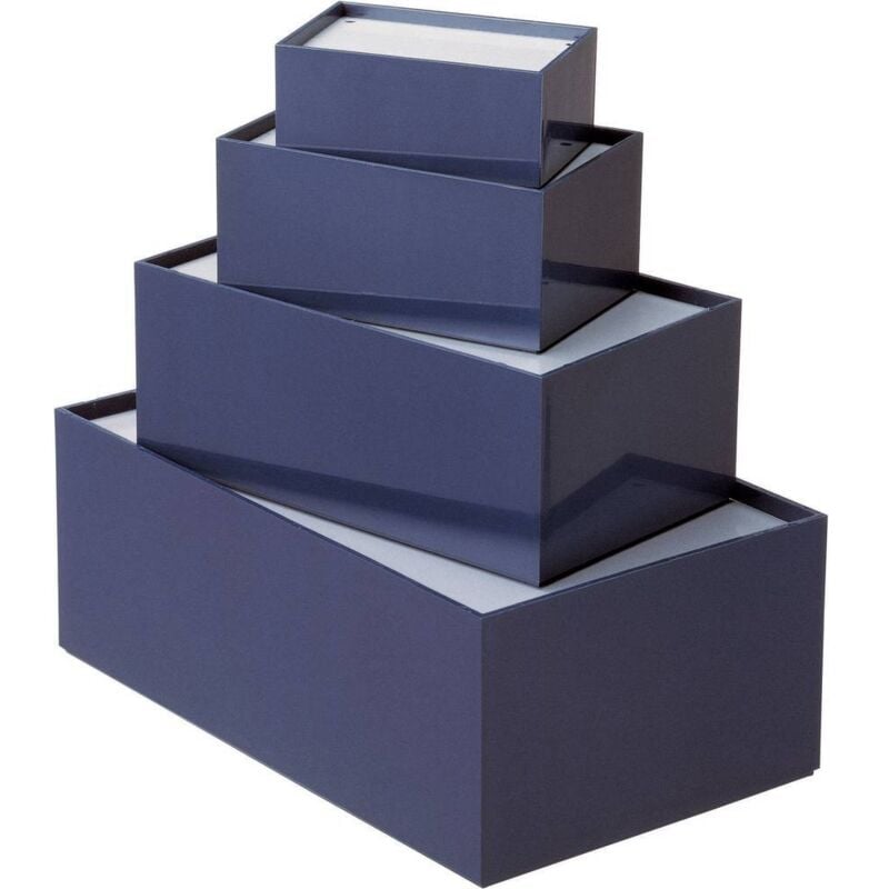 foto del prodotto p 4.10 contenitore universale 215 x 132 x 78 plastica grigio, blu 1 pz. - teko