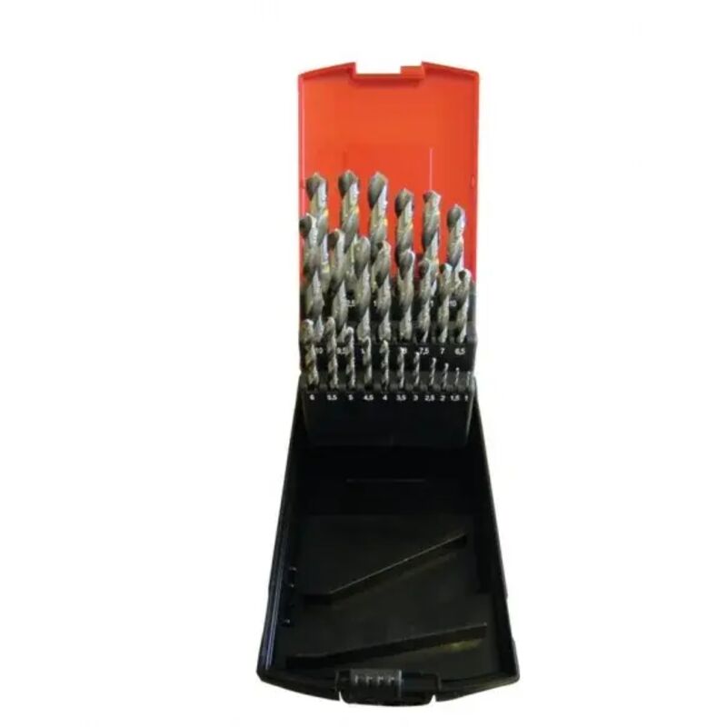 foto del prodotto p 73689 set punte hss per metallo 25 pz. makita