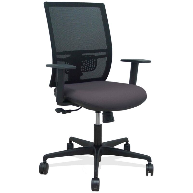 foto del prodotto p c sedia da ufficio yunquera piqueras y crespo 0b68r65 grigio scuro