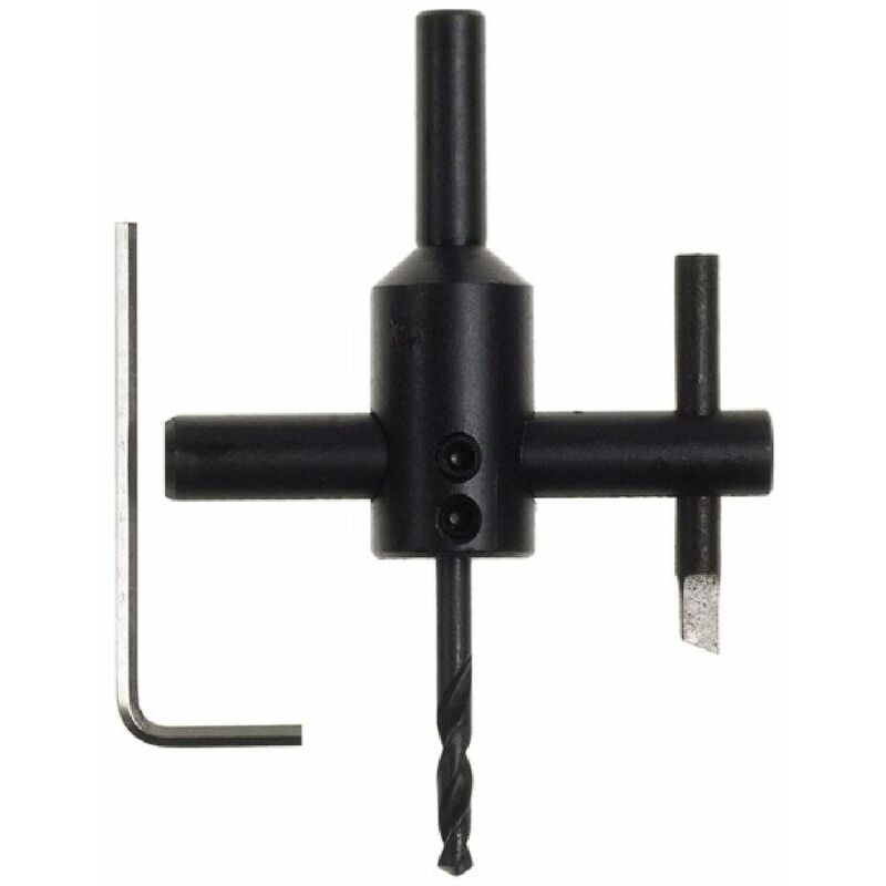 foto del prodotto p g foralastra a compasso da 8 mm ideale per fori da 24 a 104 mm