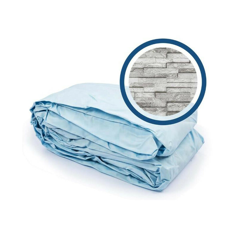 foto del prodotto p06289 solo liner ovale effetto pietra per 56716 bestway