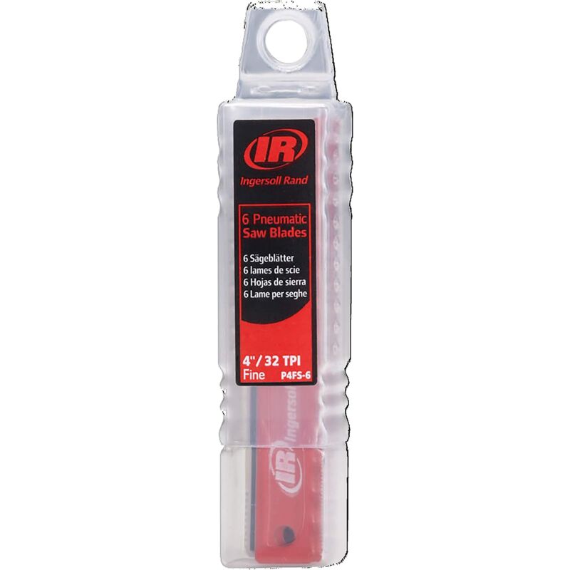 foto del prodotto p4fs 6 accessorio per utensili elettrici, lama a filo sottile 12 denti cm , set di 6 lame ingersoll rand