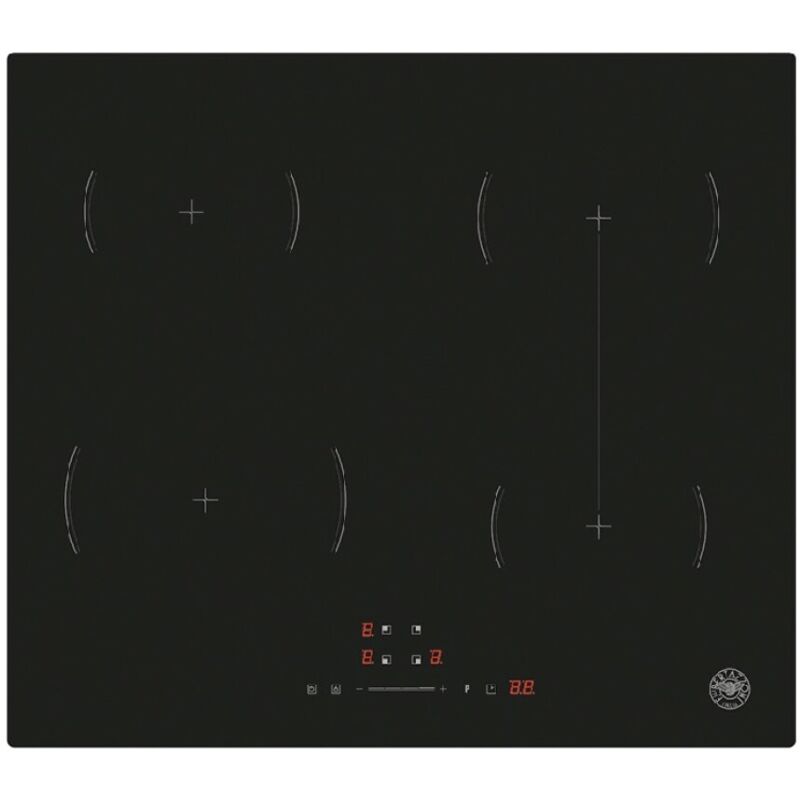 foto del prodotto p604i1b26nv. colore del prodotto nero, posizionamento dell apparecchio superficie piana, dimensione della larghezza del piano cottura 59 cm. tipo