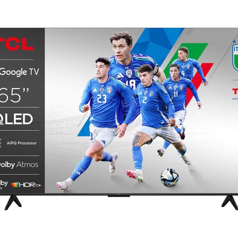 foto del prodotto p79k serie smart tv qled 4k 65 65p79k, dolby vision - atmos, hdr10 , google tv - tcl