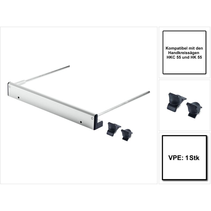 foto del prodotto pa hkc 55 guida parallela 500464 per seghe circolari hkc 55 e hk 55 festool