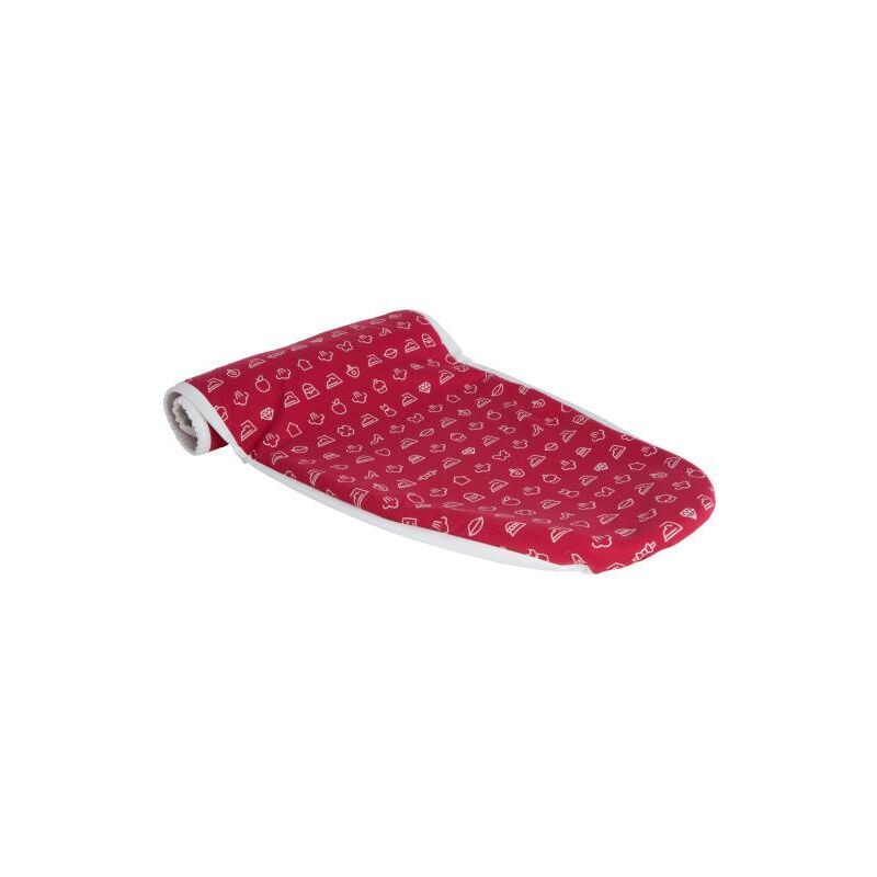 foto del prodotto pa702 rivestimento per asse da stiro imbottitura per copriasse da stiro cotone, poliestere rosso, bianco lelit