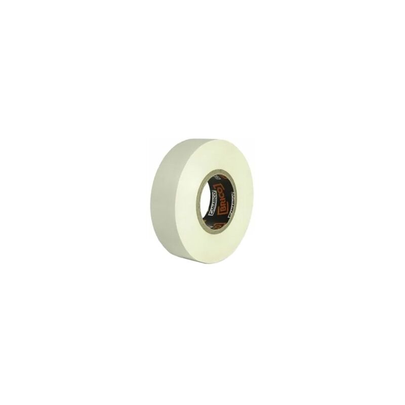 foto del prodotto pacchetto. 10 rotoli nastro isolante bianco 19mm x10mt miarco