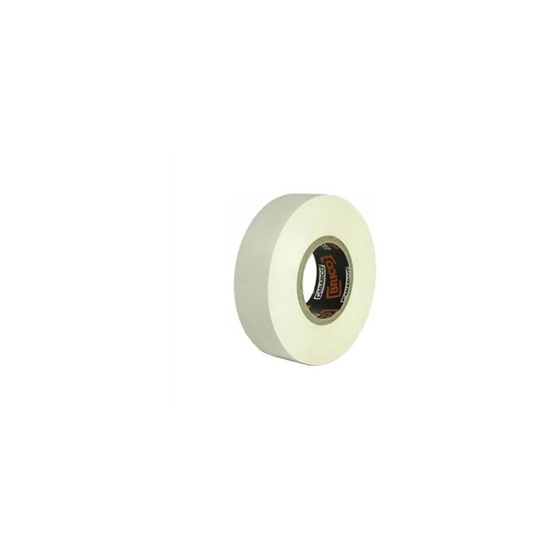 foto del prodotto pacchetto. 10 rotoli nastro isolante bianco 25mm x25mt miarco