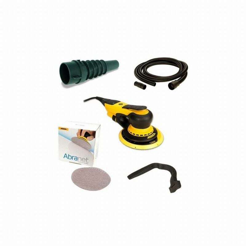 foto del prodotto pacchetto deros pro mirka deros 5650cv in valigetta accessori consumabili kit1702cdmfr