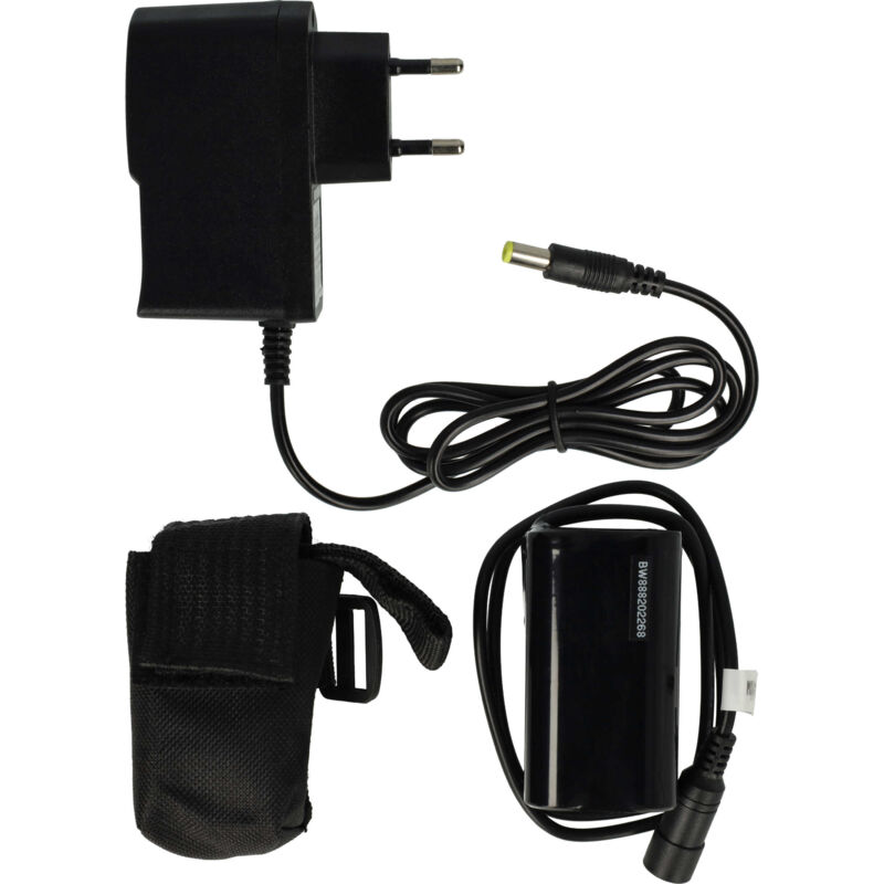 foto del prodotto pacco batteria per faretti, fanalini per biciclette (5200mah, 8,4v, li-ion), caricabatterie incluso - vhbw