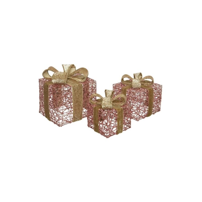 foto del prodotto pacco regalo small in metallo 11 cm