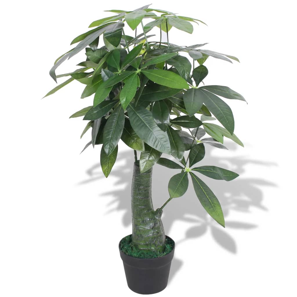 foto del prodotto pachira acquatica pianta artificiale con vaso 85 cm verdecod mxl 80637