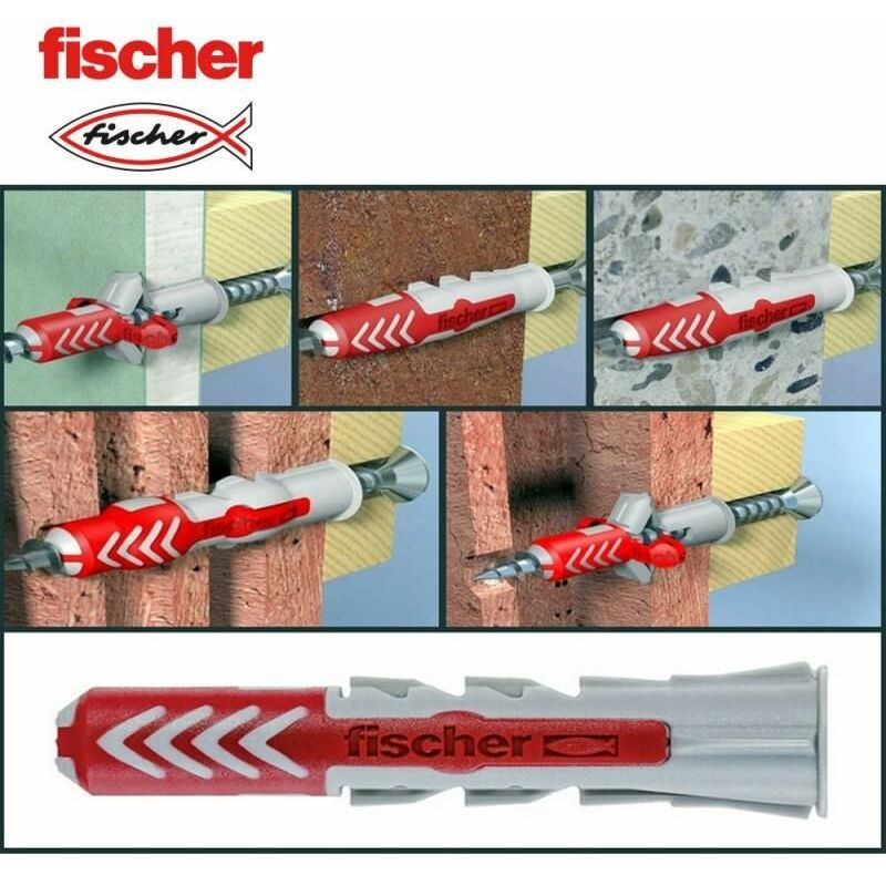 foto del prodotto pack 100 duopower fischer 6x30 box 100 unit edm 96150