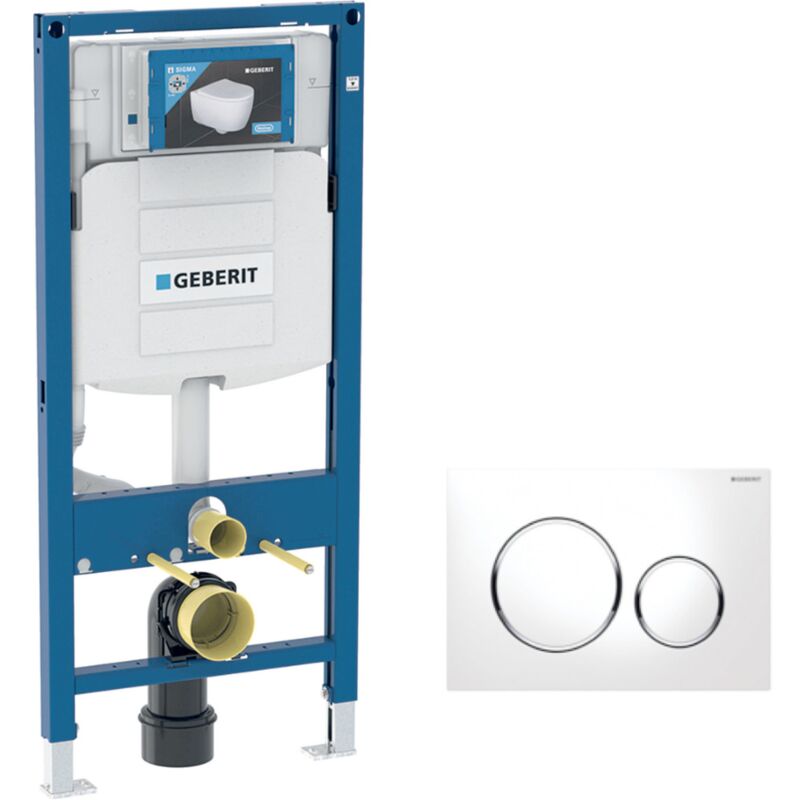 foto del prodotto pack duofix 320 sigma 20 bianco cromato placca setup320 pro5 