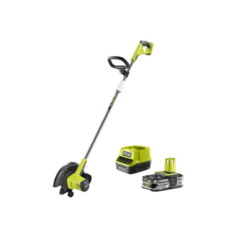 foto del prodotto pack ryobi 18v oneplus edger - 1 batteria lithiumplus 2.5ah - 1 caricatore rapido 2.0ah - ry18ega-0