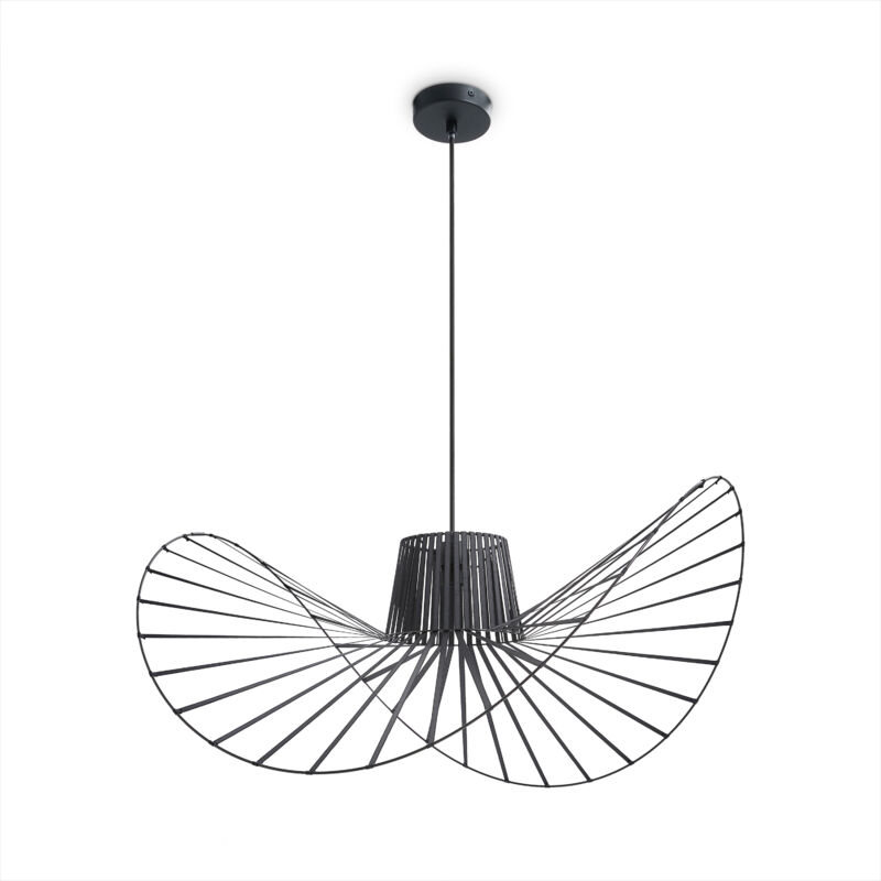 foto del prodotto paco home l mpara de suspensi n led sal n comedor dormitorio colgante estilo moderno luce a sospensione nero, schwarz 90cm de 