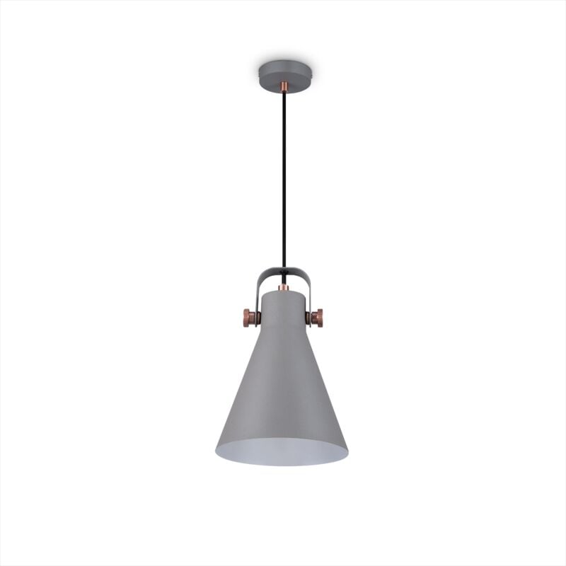 immagine 0 del prodotto paco home l mpara de suspensi n sal n comedor colgante mesa comedor industrial lampada a sospensione 1 flame, grau kupfer 2 de 
