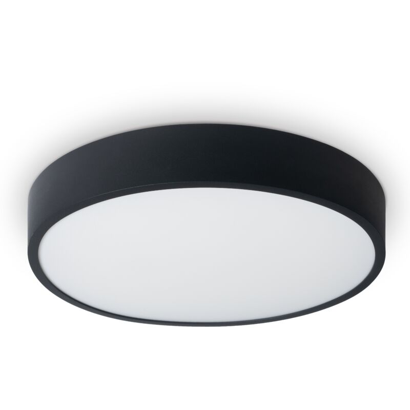 foto del prodotto paco home l mpara led plaf n deco sal n dormitorio comedor despacho moderno nero 2, 40cm