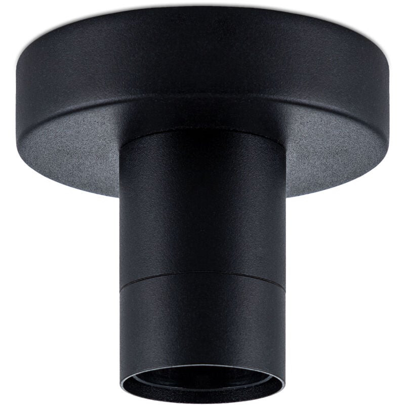 foto del prodotto paco home lampada a plafone plafoniera stabile e27 monoemissione facile montaggio senza illuminante, nero