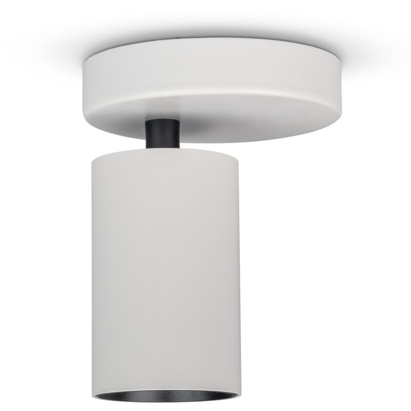 foto del prodotto paco home lampada a plafone soggiorno parete spot orientabili moderna cucina camera da letto bianco nero, tipo 2 1x gu10