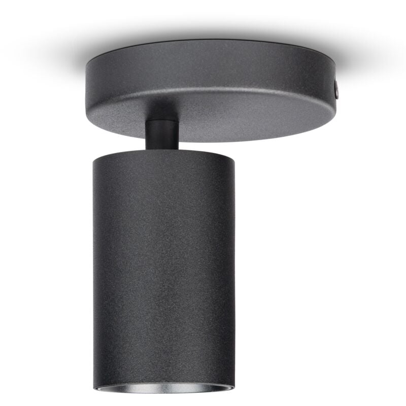 foto del prodotto paco home lampada a plafone soggiorno parete spot orientabili moderna cucina camera da letto nero, tipo 2 1x gu10