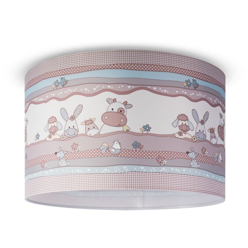 foto del prodotto paco home lampada a soffitto sospensione cameretta dei bambini vigili del fuoco strada polizia e27 design 3 45,5 cm , plafoniera bianca