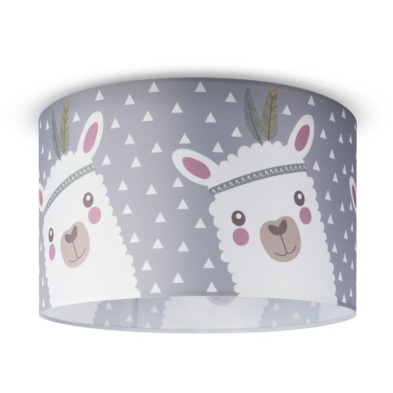 foto del prodotto paco home lampada a soffitto sospensione cameretta dei bambini vigili del fuoco strada polizia e27 design 8 45,5 cm , plafoniera bianca