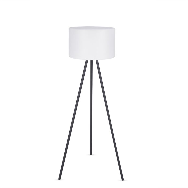 foto del prodotto paco home lampada da terra in out tavolo batteria giardino terrazza ricaricabile moderna bianco, lampada da terra 2 batteria 