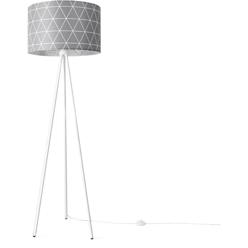 foto del prodotto paco home lampada da terra soggiorno camera e27 scandinava decorazione rosa grigio blu grigio 455cm , lampada da terra bianca