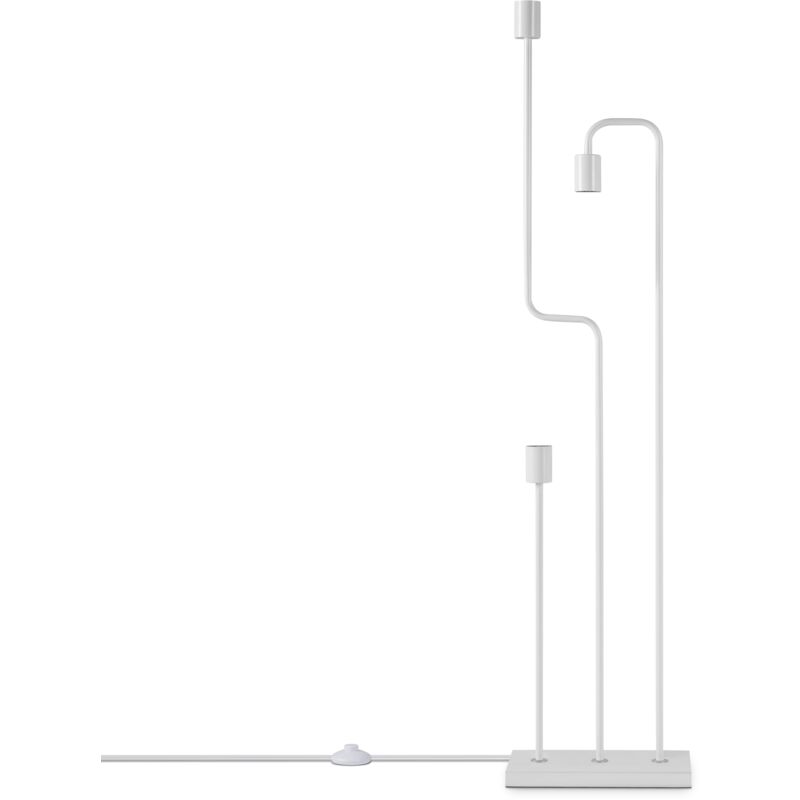 foto del prodotto paco home lampada tavolo terra vintage e27 soggiorno industriale design moderno led retr bianco, lampada da terra 3