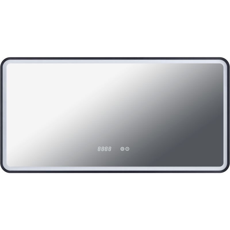 foto del prodotto paco home led espejo ba o interruptor t ctil funci n memoria elegante moderna cosm tica tipo 5, 120x60 cm
