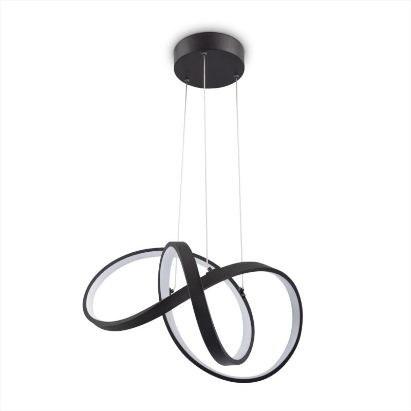 foto del prodotto paco home led luminaria suspensi n decoraci n sal n comedor despacho atemporal moderna tipo 3, nero bianco