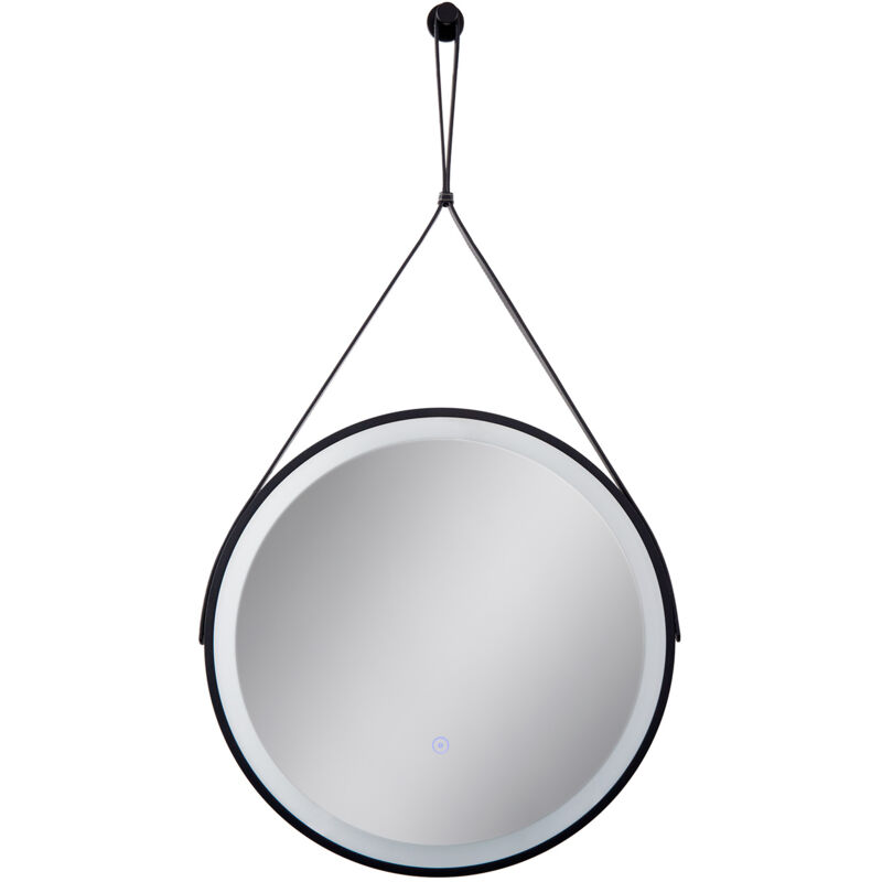 foto del prodotto paco home specchio specchio per trucco con luce bagno illuminazione indiretta rotondo 50 cm , tipo 5