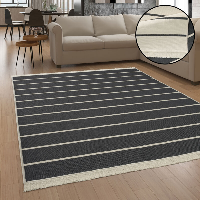 foto del prodotto paco home tappeto salotto moderno soggiorno lavabile in lavatrice motivo scandinavo boho 80x150 cm, grigio 4