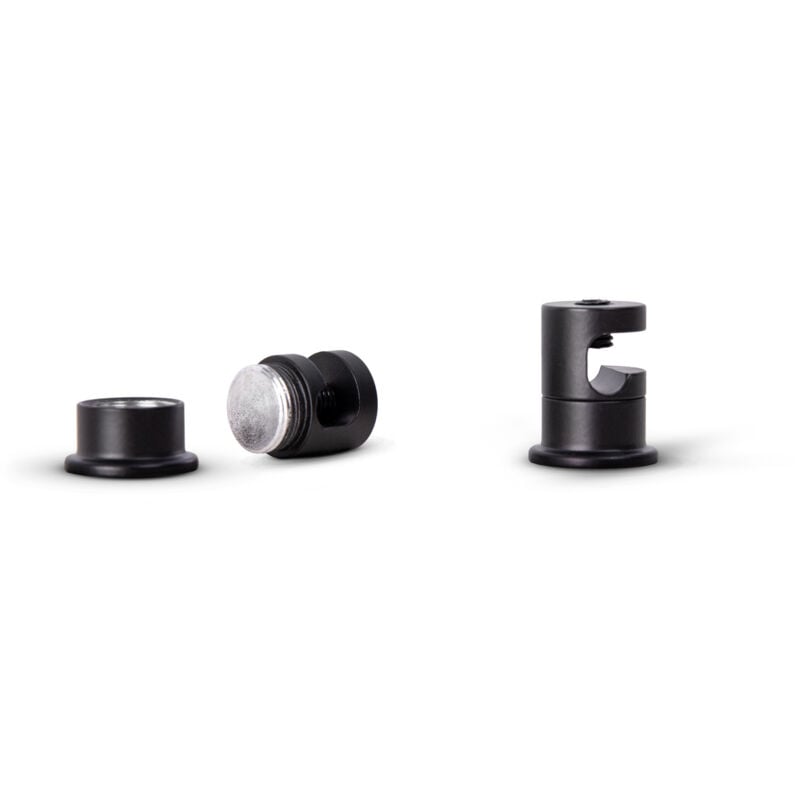 foto del prodotto paco home tubo passacavo sospensione soffitto gestione cavi lampada portacavi gancio soffitto nero set di 2, gancio a soffitto