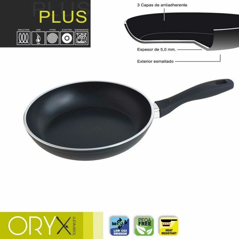 foto del prodotto padella alluminio antiaderente plus 24 cm. 5mm.