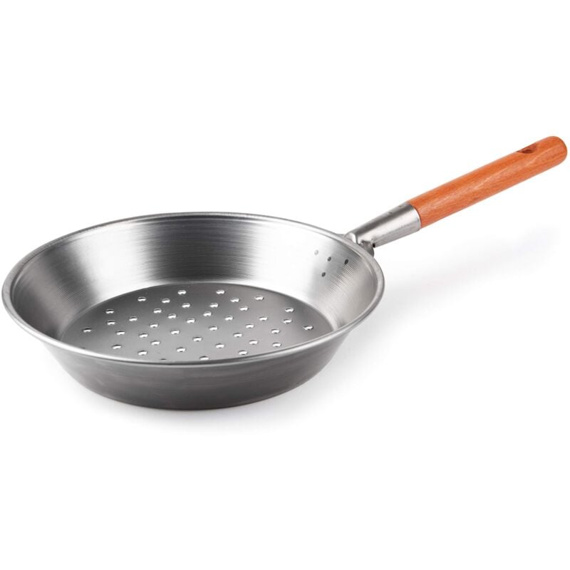 foto del prodotto padella castagne m legno 27cm