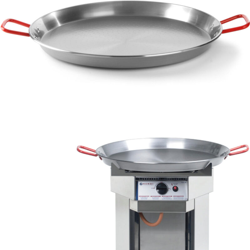 foto del prodotto padella per paella 600x40mm hendi 622407