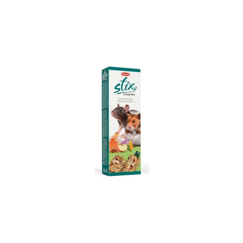 foto del prodotto padovan stix country con miele e frutta per criceti e piccoli