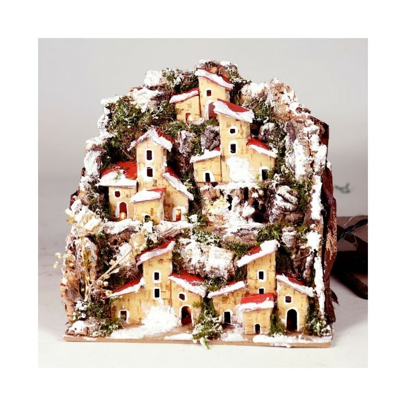 foto del prodotto paesaggio luminoso per presepe