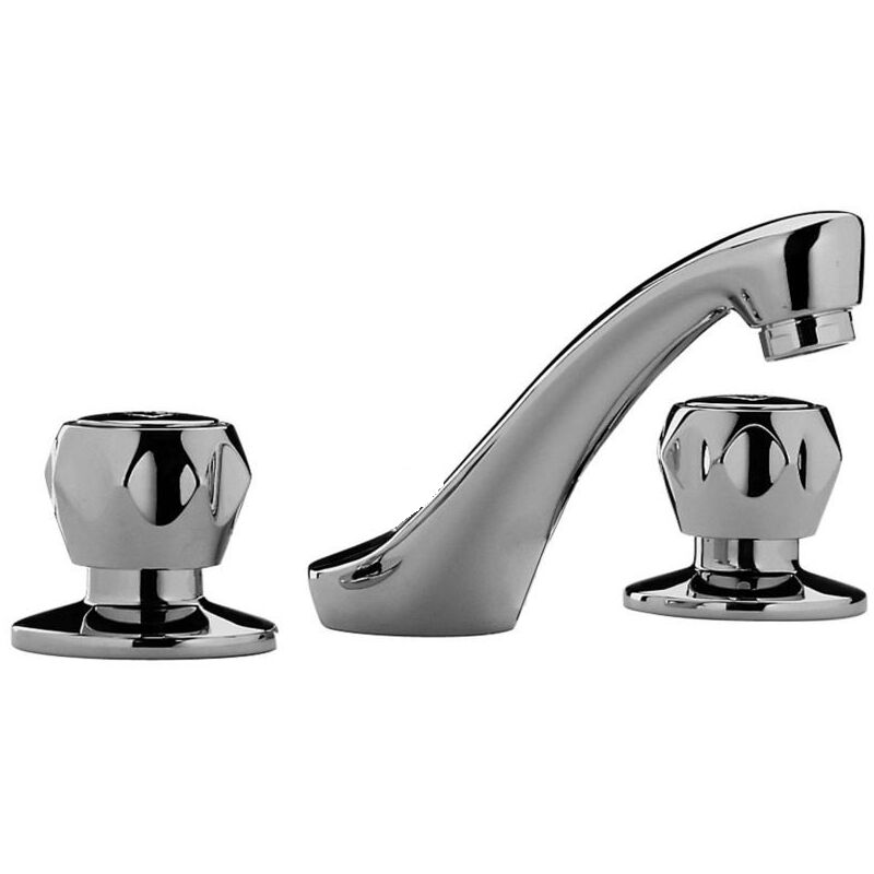 foto del prodotto paffoni batteria lavabo serie danubio da053cr cromato ottone